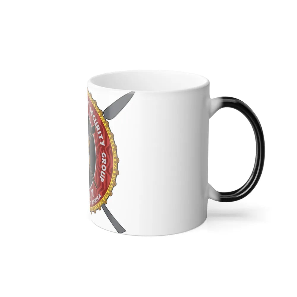 Marine Corps Embassy Security Group Reg 7 (USMC) Color Changing Mug 11oz-Go Mug Yourself