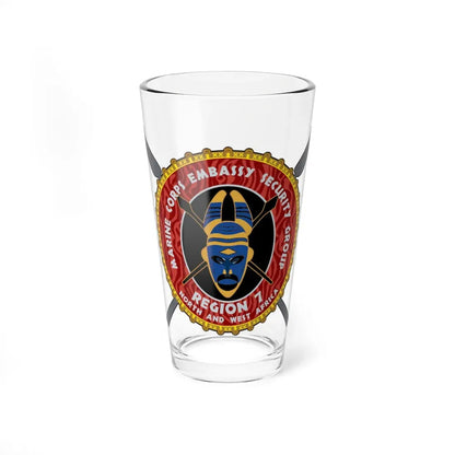 Marine Corps Embassy Security Group Reg 7 (USMC) Pint Glass 16oz 16oz - Go Mug Yourself