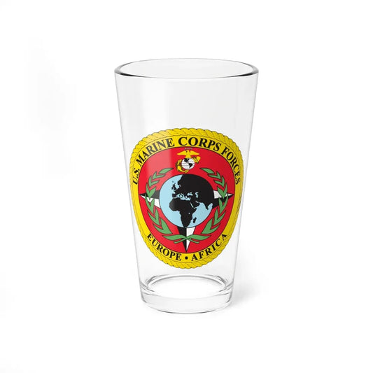 Marine Corps Forces Europe   Africa (USMC) Pint Glass 16oz 16oz - Go Mug Yourself