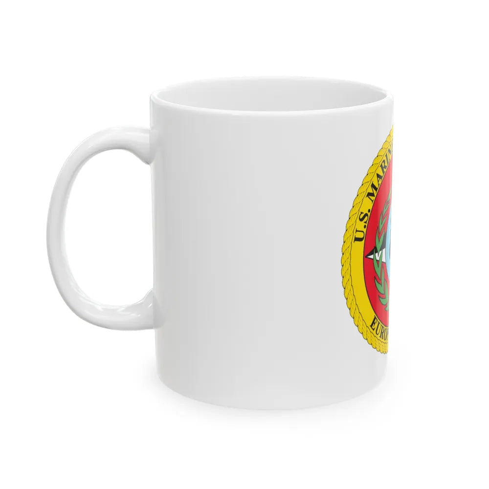 Marine Corps Forces Europe Africa (USMC) White Coffee Mug-Go Mug Yourself