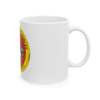 Marine Corps Forces Europe Africa (USMC) White Coffee Mug-Go Mug Yourself