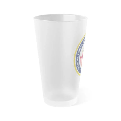 Marine Corps Installations Command National Capital Region (USMC) Frosted Pint Glass 16oz - Go Mug Yourself
