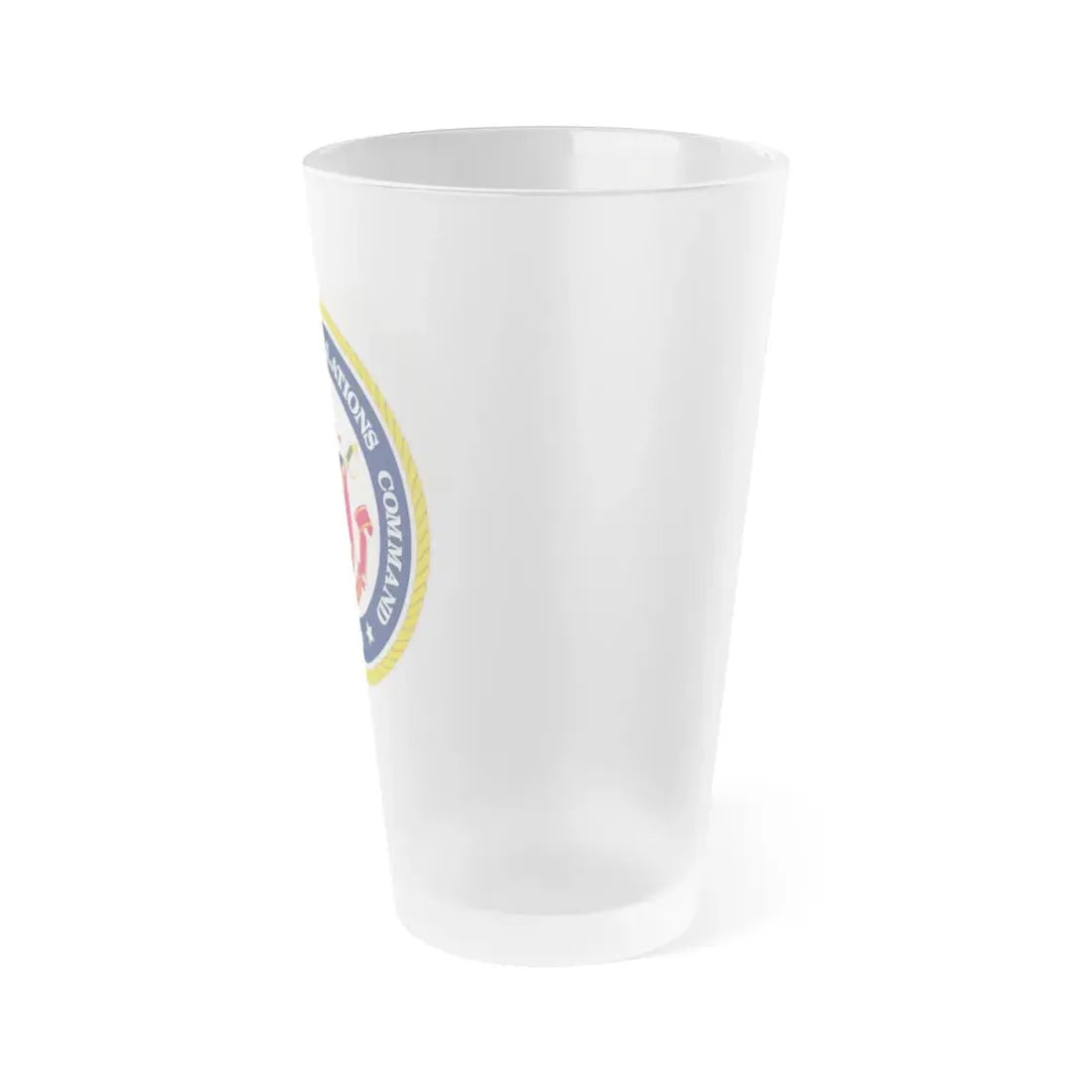 Marine Corps Installations Command National Capital Region (USMC) Frosted Pint Glass 16oz - Go Mug Yourself