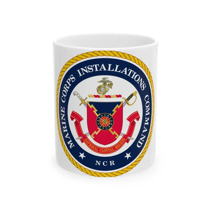 Marine Corps Installations Command National Capital Region (USMC) White Coffee Mug 11oz - Go Mug Yourself