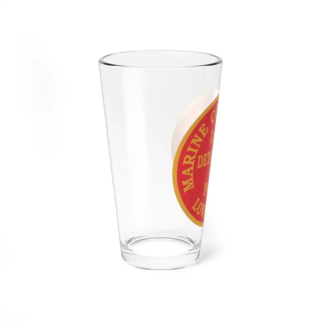 Marine Corps League Lowell MA (USMC) Pint Glass 16oz - Go Mug Yourself