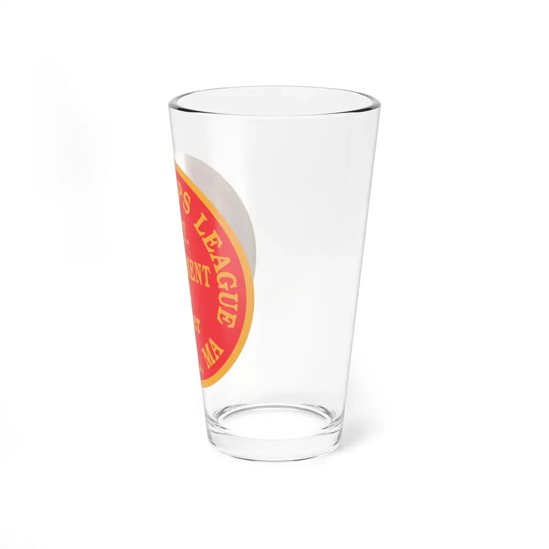 Marine Corps League Lowell MA (USMC) Pint Glass 16oz - Go Mug Yourself
