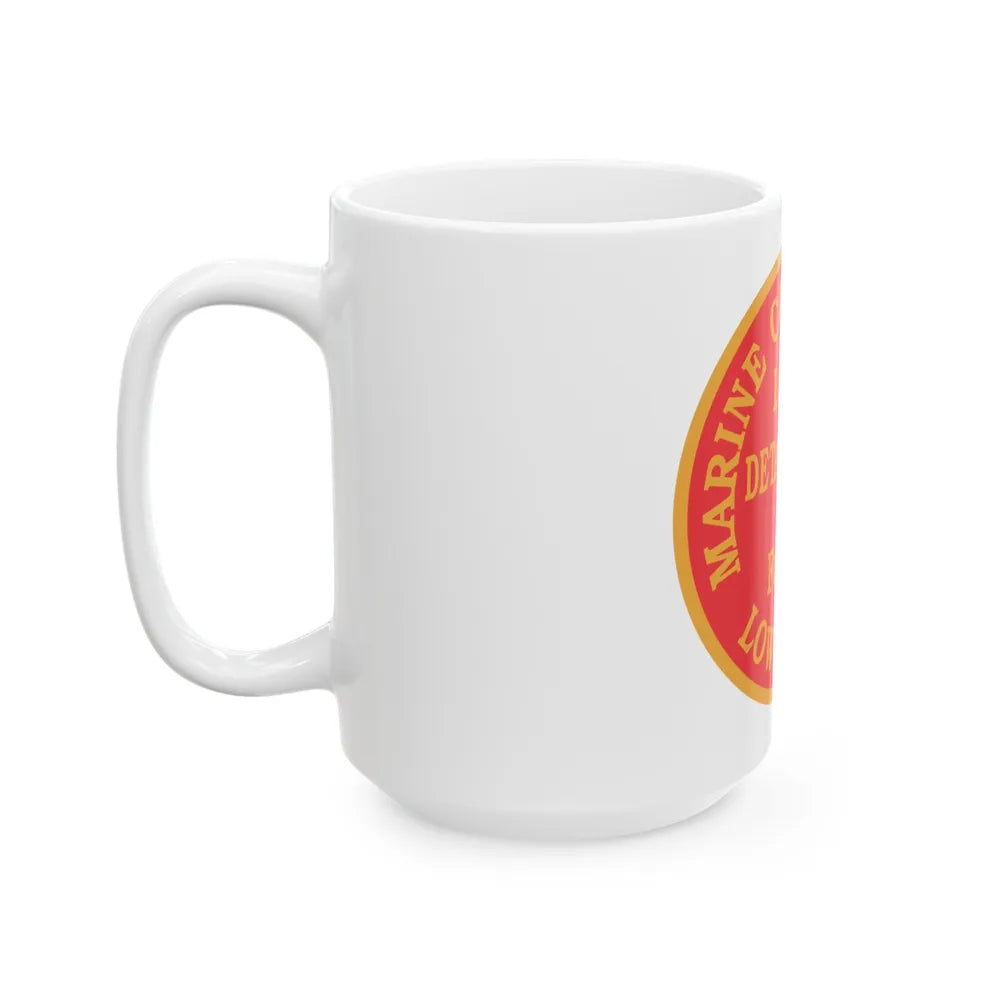 Marine Corps League Lowell MA (USMC) White Coffee Mug-Go Mug Yourself