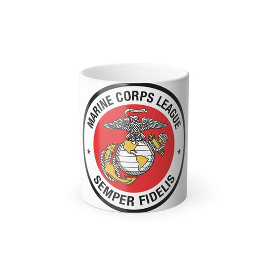 Marine Corps League (USMC) Color Changing Mug 11oz-11oz-Go Mug Yourself