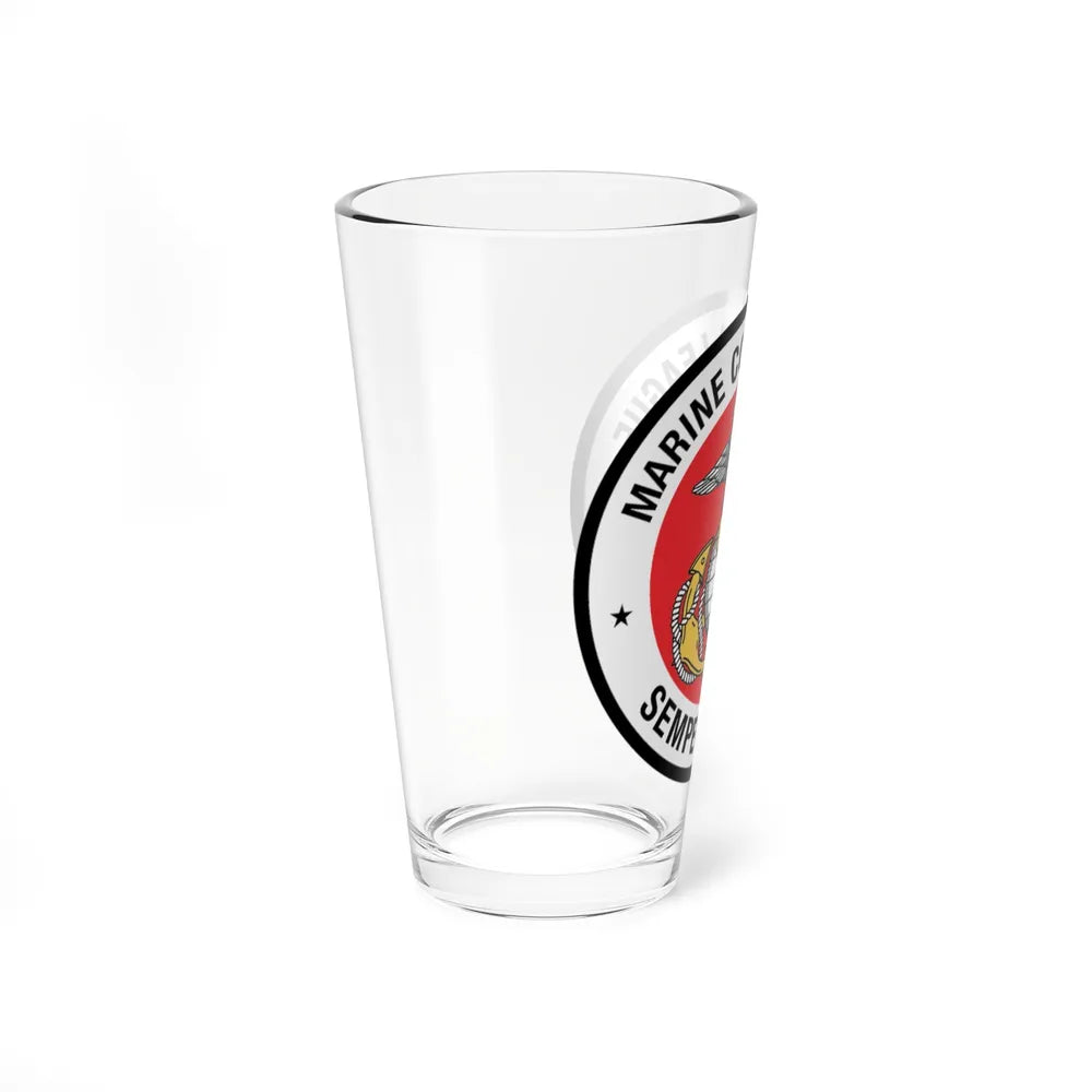 Marine Corps League (USMC) Pint Glass 16oz-Go Mug Yourself