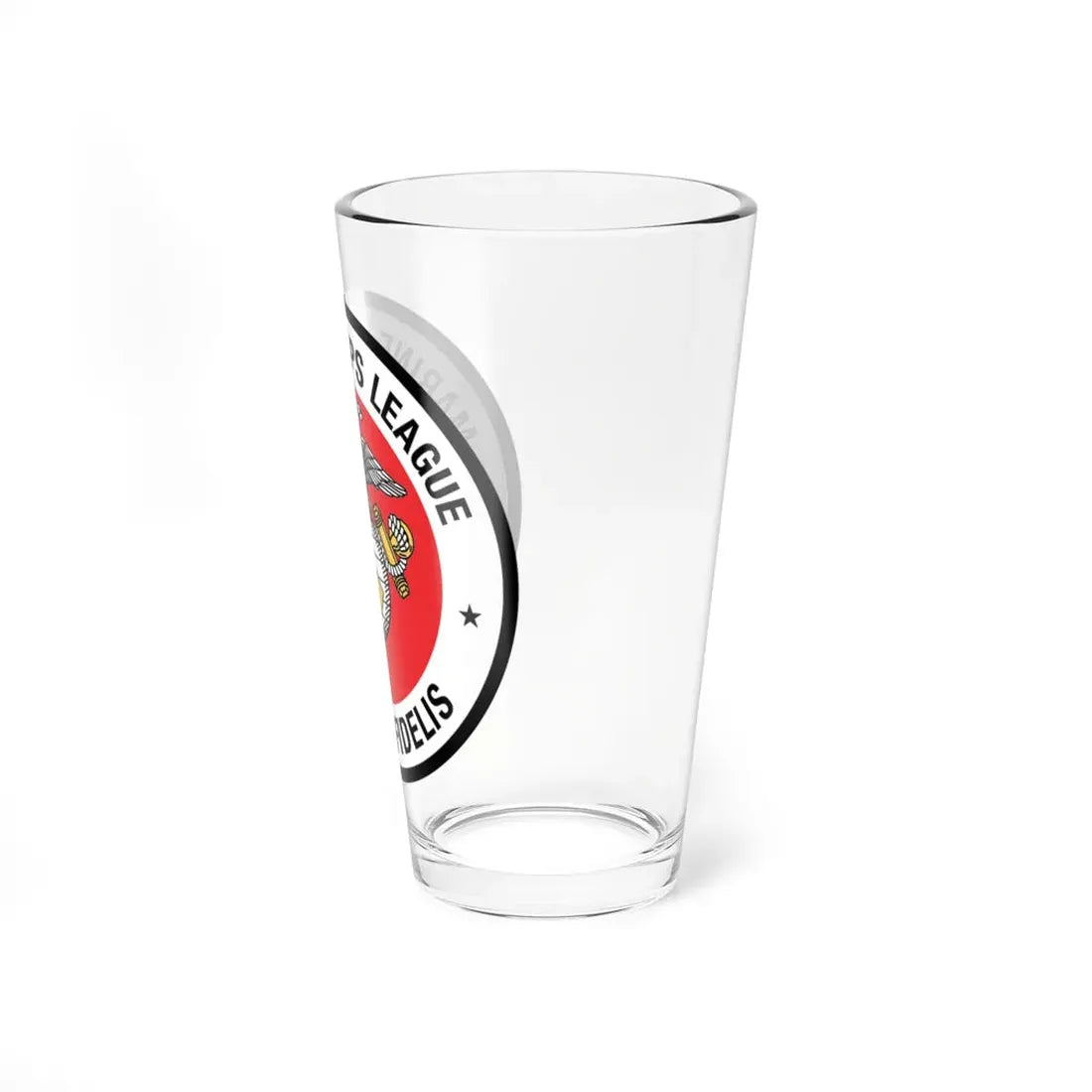 Marine Corps League (USMC) Pint Glass 16oz - Go Mug Yourself