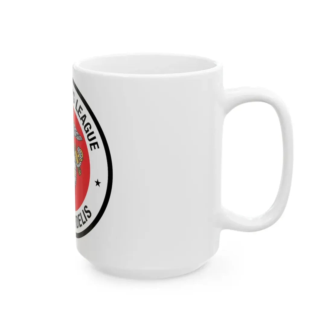 Marine Corps League (USMC) White Coffee Mug - Go Mug Yourself