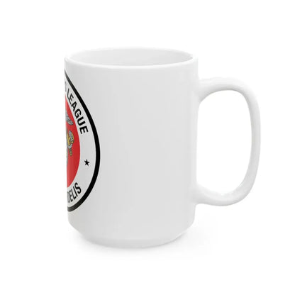 Marine Corps League (USMC) White Coffee Mug - Go Mug Yourself
