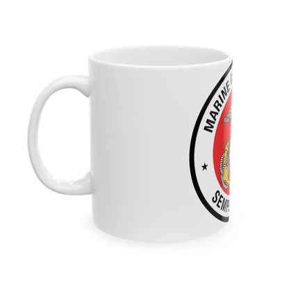 Marine Corps League (USMC) White Coffee Mug - Go Mug Yourself