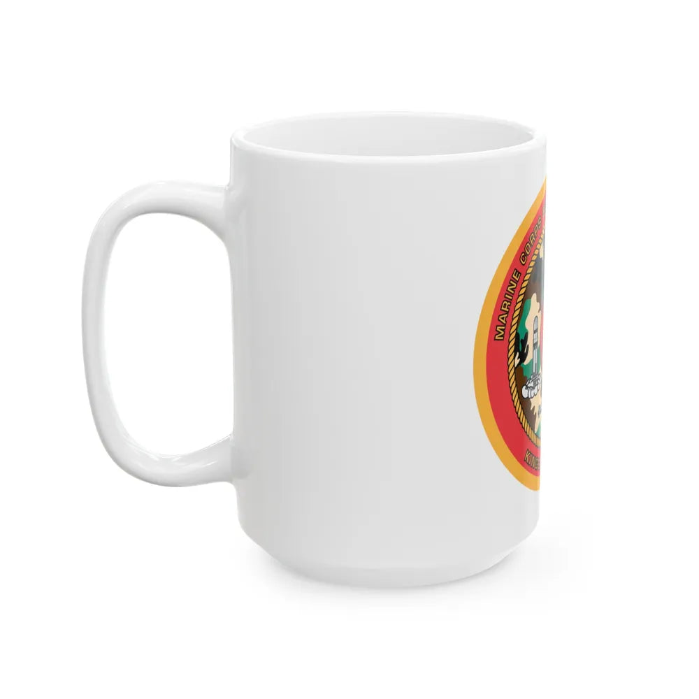 Marine Corps Security Force Company Kings Bay Georgia (USMC) White Coffee Mug-Go Mug Yourself