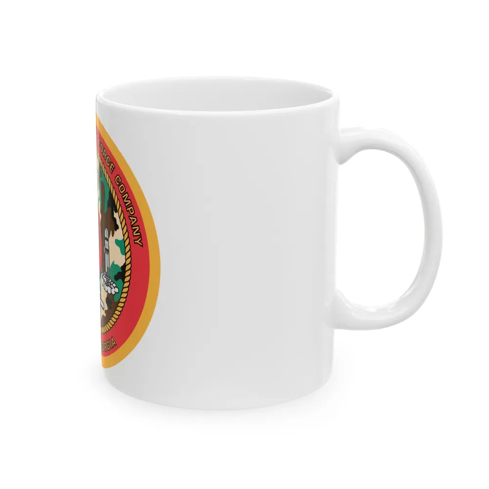 Marine Corps Security Force Company Kings Bay Georgia (USMC) White Coffee Mug-Go Mug Yourself