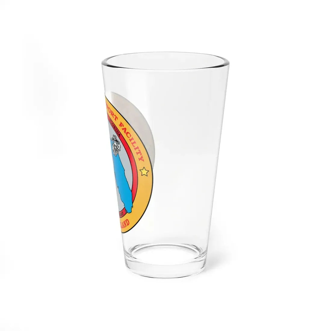 Marine Corps Support Facility Blount island (USMC) Pint Glass 16oz - Go Mug Yourself