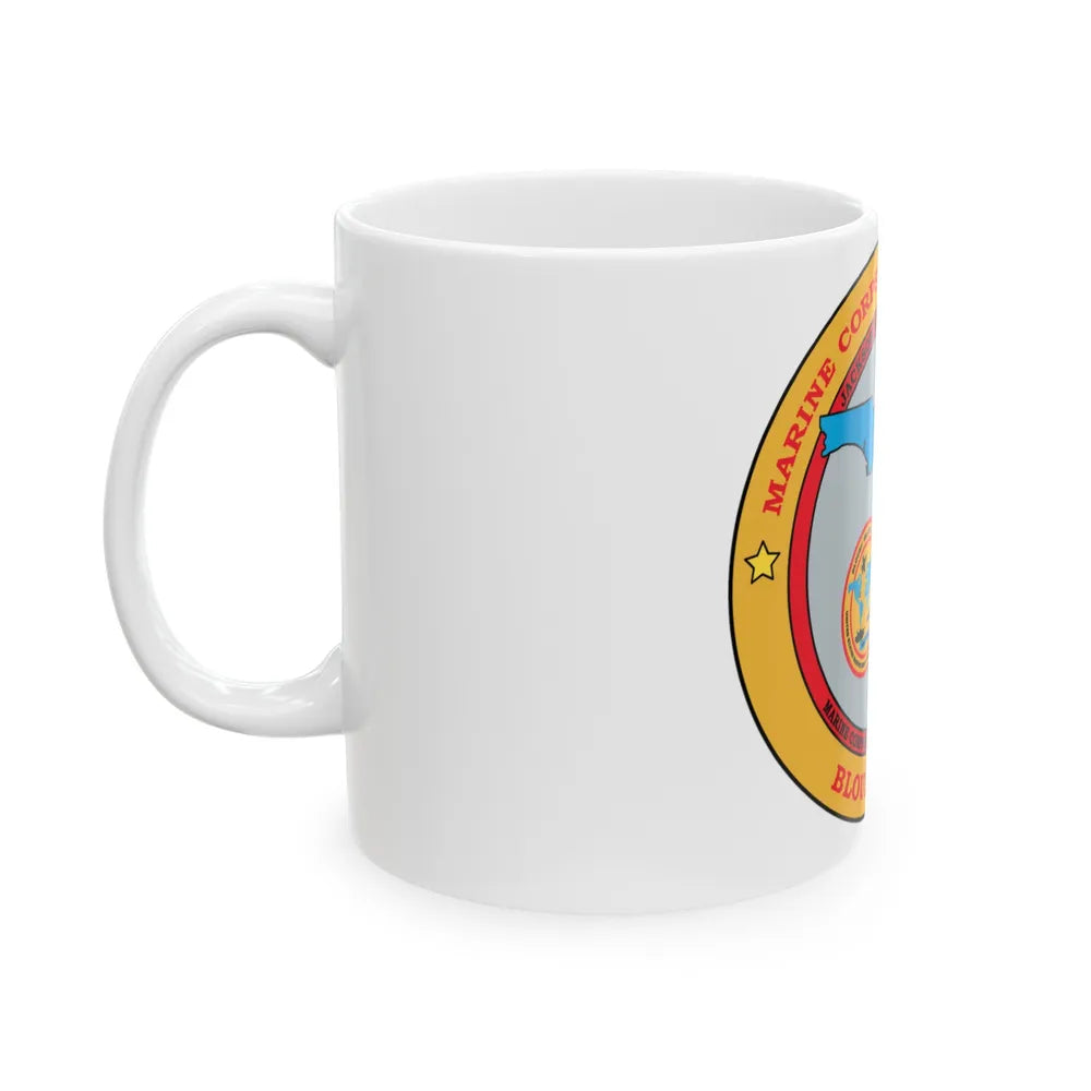 Marine Corps Support Facility Blount island (USMC) White Coffee Mug-Go Mug Yourself