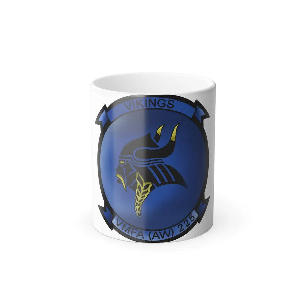 Marine Fighter Attack Squadron All Weather 225 VMFAAW 225 (USMC) Color Changing Mug 11oz-11oz-Go Mug Yourself