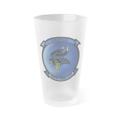 Marine Fighter Attack Squadron All Weather 225 VMFAAW 225 (USMC) Frosted Pint Glass 16oz-Go Mug Yourself