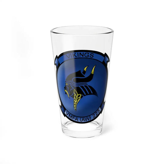Marine Fighter Attack Squadron All Weather 225 VMFAAW 225 (USMC) Pint Glass 16oz 16oz - Go Mug Yourself