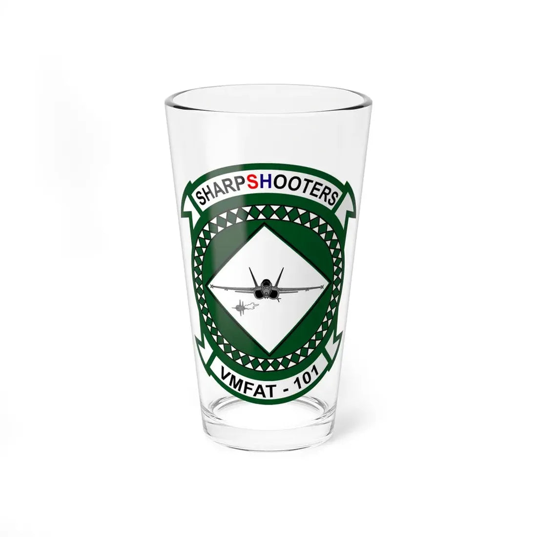 Marine Fighter Attack Training Squadron 101 VMFAT 101 (USMC) Pint Glass 16oz 16oz - Go Mug Yourself