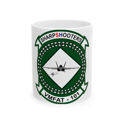 Marine Fighter Attack Training Squadron 101 VMFAT 101 (USMC) White Coffee Mug 11oz - Go Mug Yourself