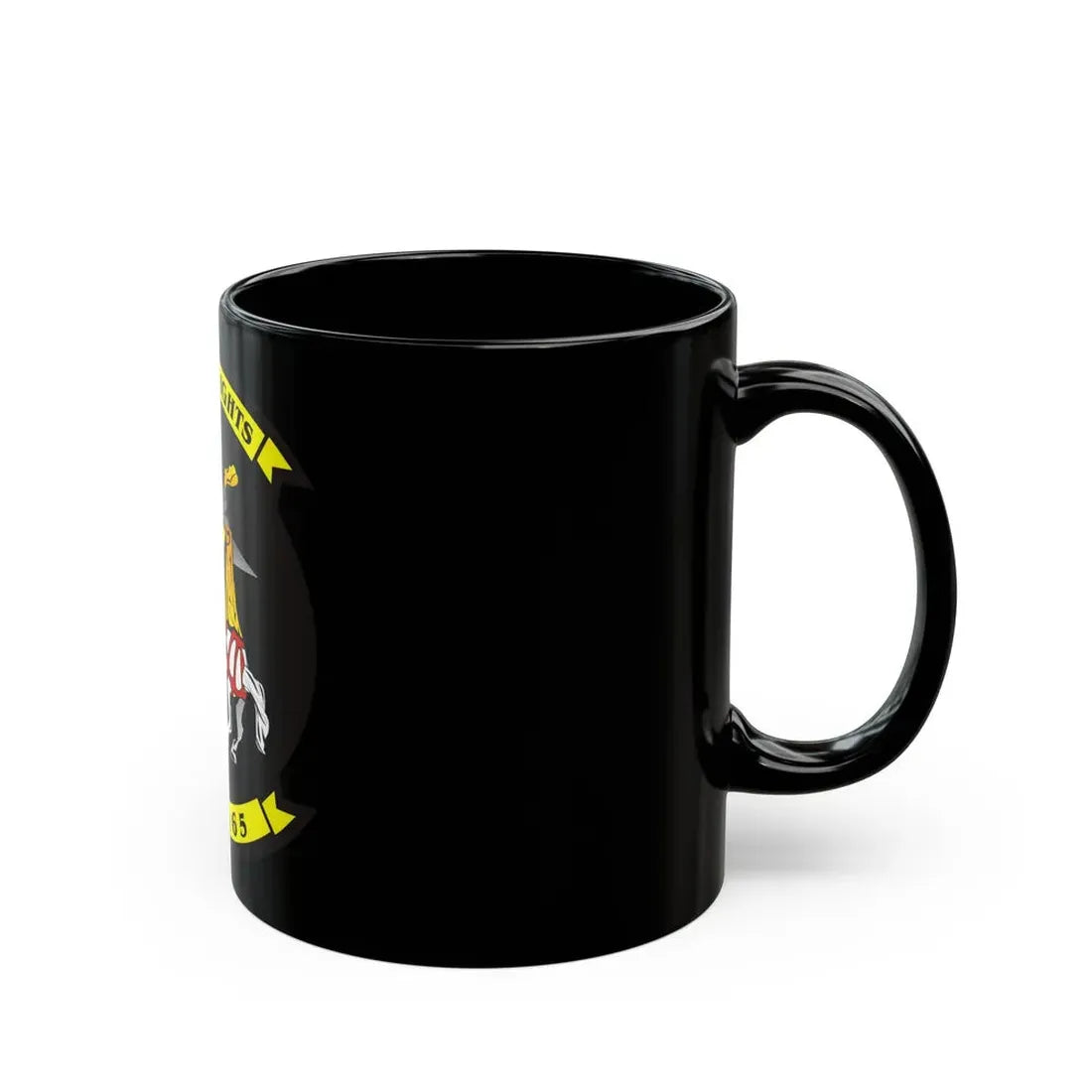 Marine Medium Tilt Rotor Squadron 165 VMM 165 (USMC) Black Coffee Mug - Go Mug Yourself