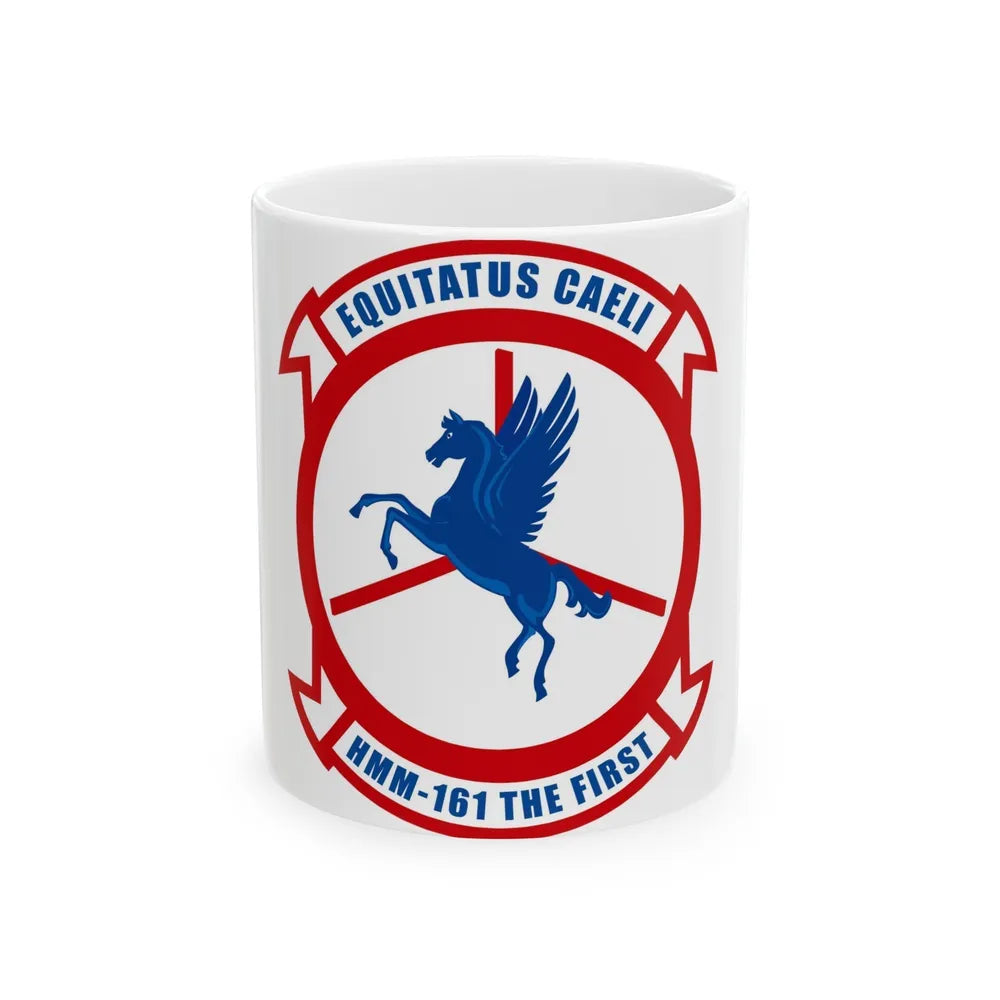 Marine Medium Tiltrotor Squadron 161 VMM 161 (USMC) White Coffee Mug-11oz-Go Mug Yourself