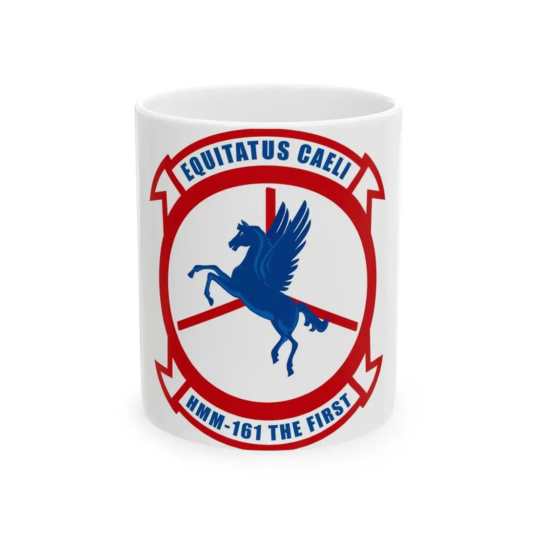 Marine Medium Tiltrotor Squadron 161 VMM 161 (USMC) White Coffee Mug 11oz - Go Mug Yourself