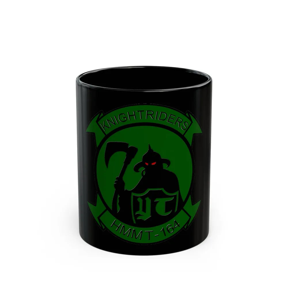 Marine Medium Tiltrotor Squadron 164 VMM 164 (USMC) Black Coffee Mug-11oz-Go Mug Yourself