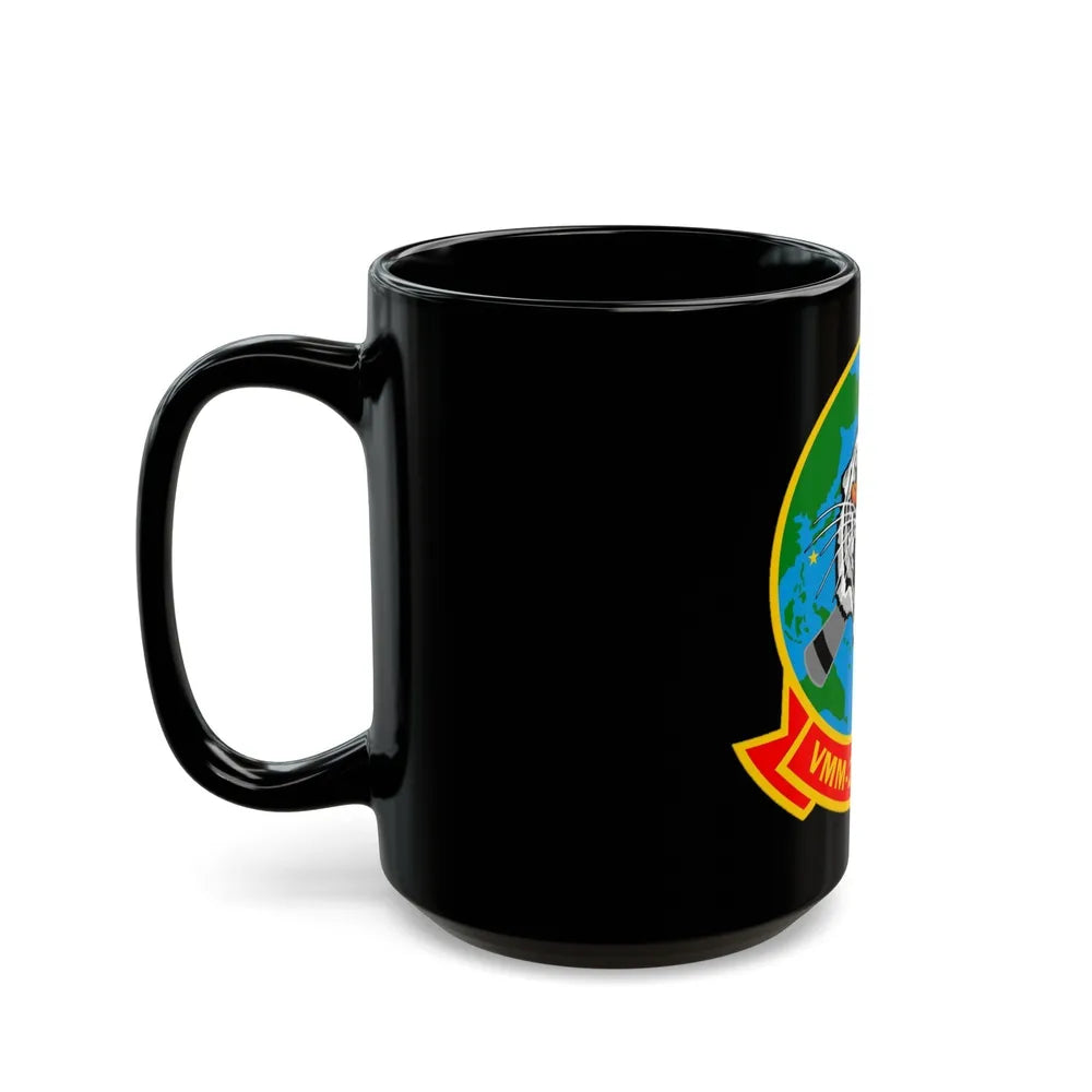 Marine Medium Tiltrotor Squadron 262 VMM 262 (USMC) Black Coffee Mug-Go Mug Yourself