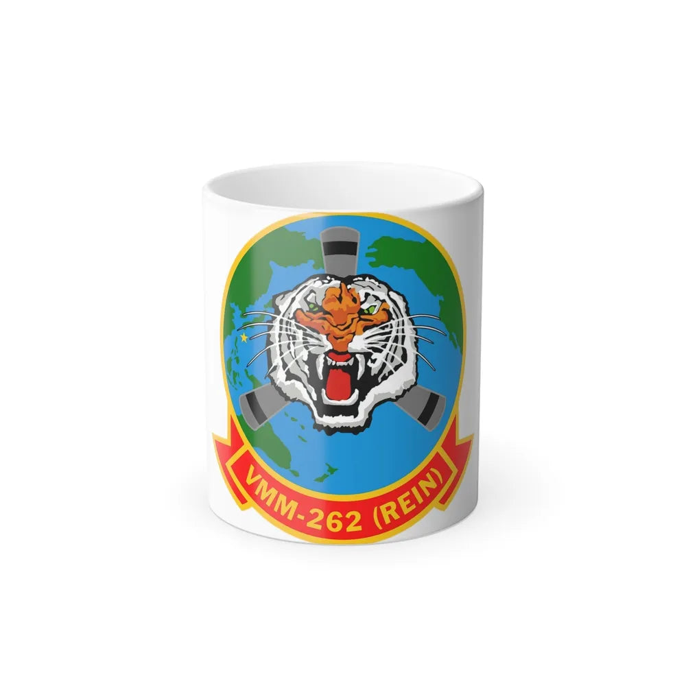 Marine Medium Tiltrotor Squadron 262 VMM 262 (USMC) Color Changing Mug 11oz-11oz-Go Mug Yourself