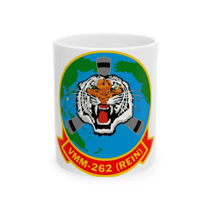 Marine Medium Tiltrotor Squadron 262 VMM 262 (USMC) White Coffee Mug 11oz - Go Mug Yourself