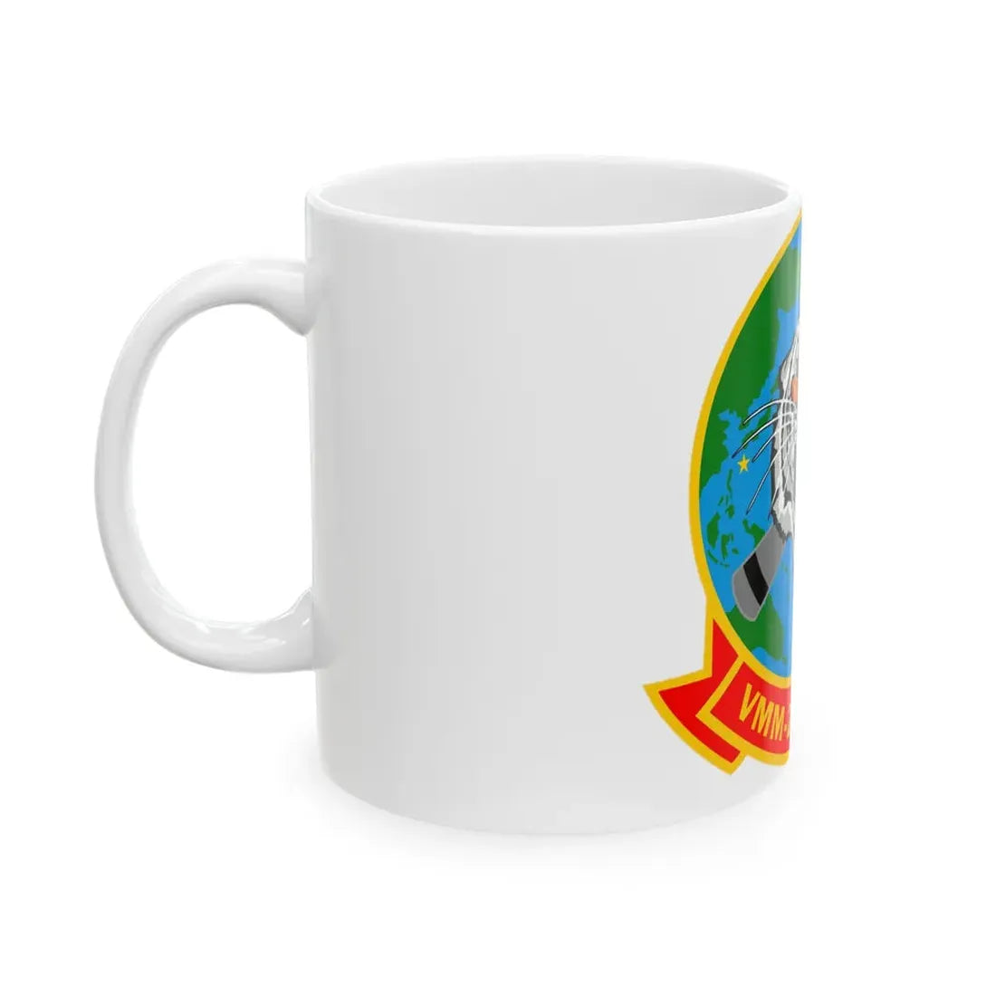 Marine Medium Tiltrotor Squadron 262 VMM 262 (USMC) White Coffee Mug - Go Mug Yourself