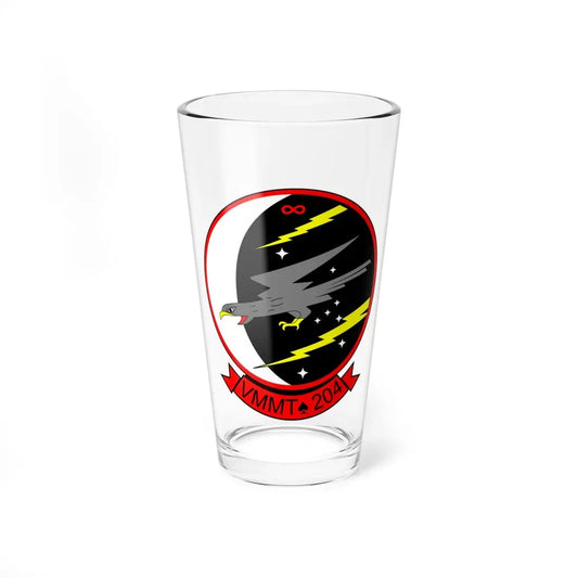 Marine Medium Tiltrotor Training Squadron 204 VMMT 204 (USMC) Pint Glass 16oz 16oz - Go Mug Yourself
