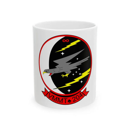 Marine Medium Tiltrotor Training Squadron 204 VMMT 204 (USMC) White Coffee Mug-11oz-Go Mug Yourself