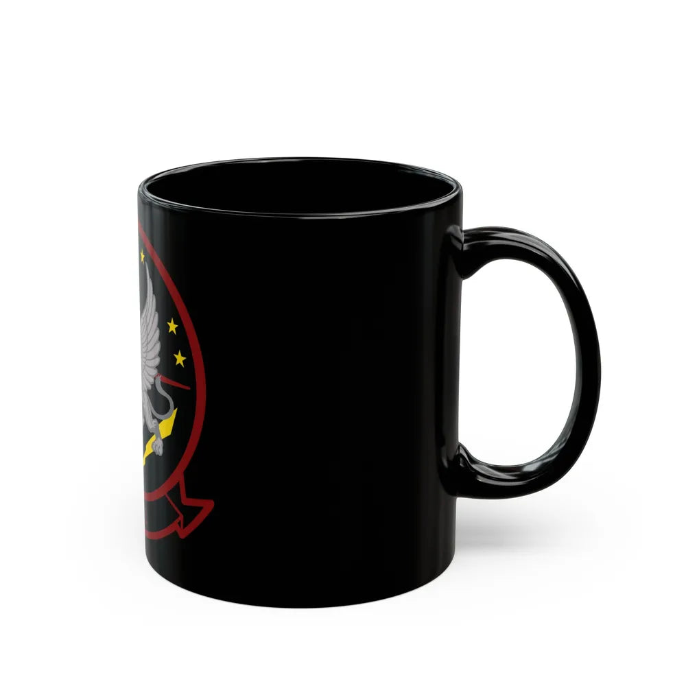 Marine Operational Test and Evaluation Squadron One VMX 1 (USMC) Black Coffee Mug-Go Mug Yourself