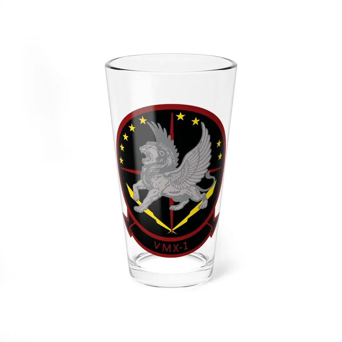 Marine Operational Test and Evaluation Squadron One VMX 1 (USMC) Pint Glass 16oz 16oz - Go Mug Yourself