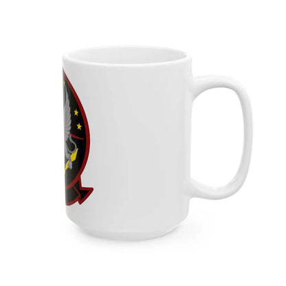 Marine Operational Test and Evaluation Squadron One VMX 1 (USMC) White Coffee Mug-Go Mug Yourself