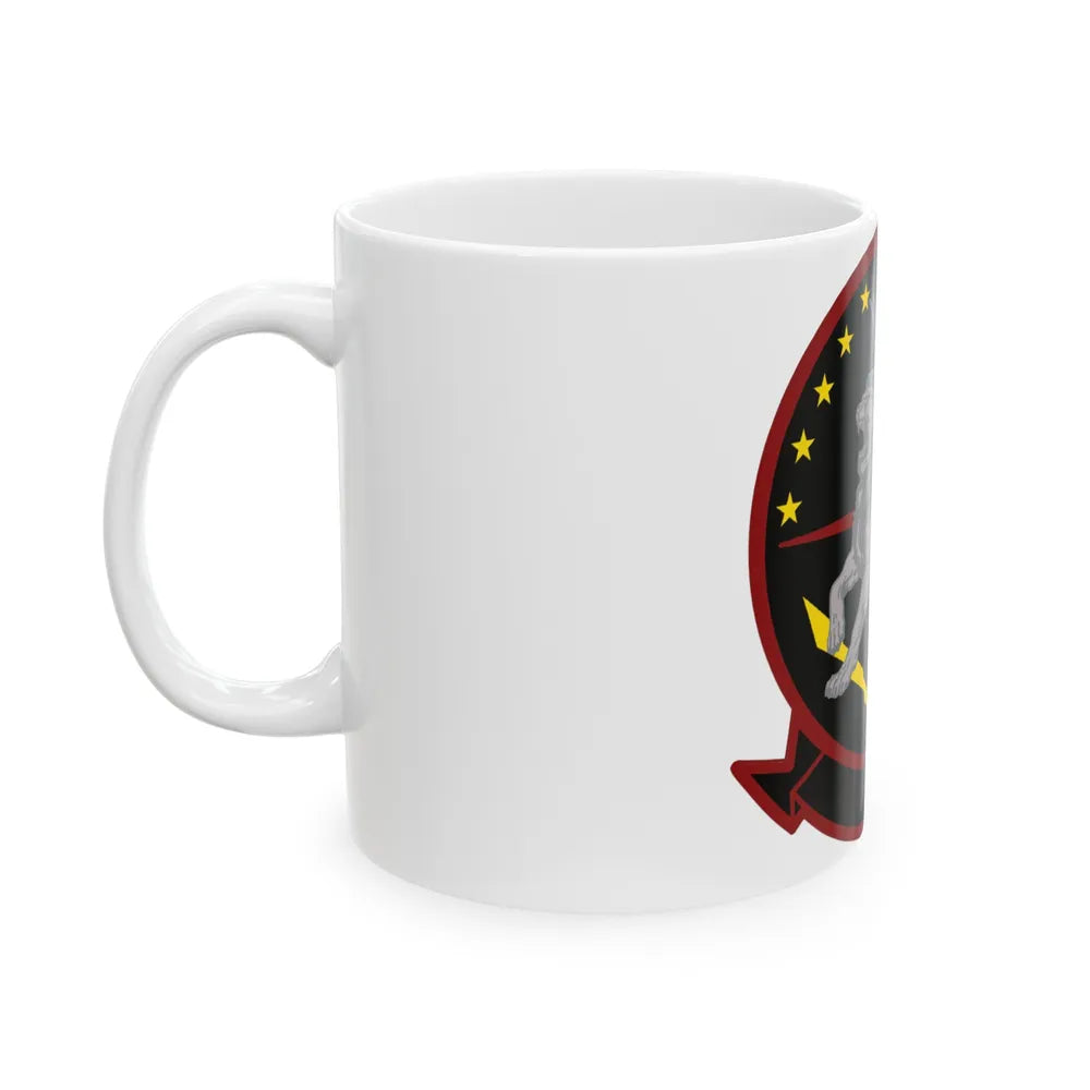 Marine Operational Test and Evaluation Squadron One VMX 1 (USMC) White Coffee Mug-Go Mug Yourself