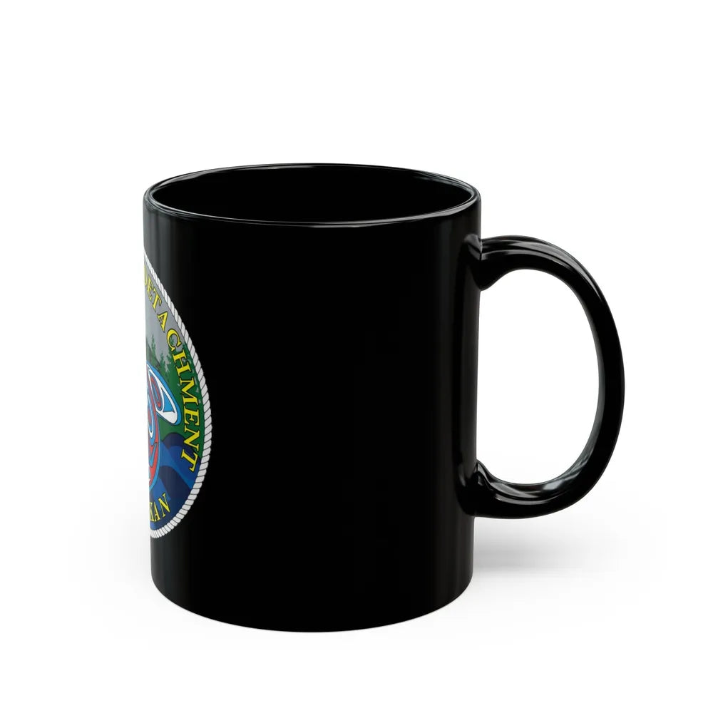 Marine Safety Detachment Ketchikan (U.S. Coast Guard) Black Coffee Mug-Go Mug Yourself