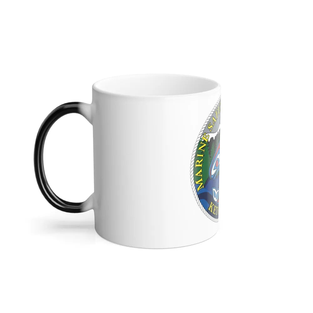 Marine Safety Detachment Ketchikan (U.S. Coast Guard) Color Changing Mug 11oz-Go Mug Yourself