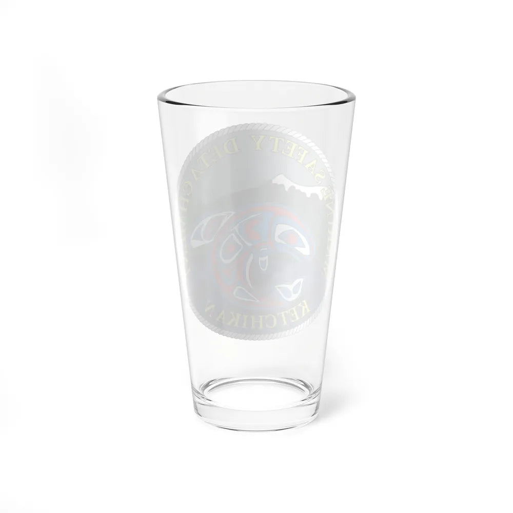 Marine Safety Detachment Ketchikan (U.S. Coast Guard) Pint Glass 16oz-Go Mug Yourself