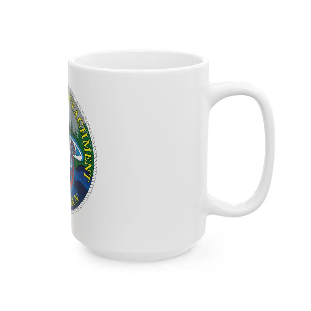 Marine Safety Detachment Ketchikan (U.S. Coast Guard) White Coffee Mug-Go Mug Yourself