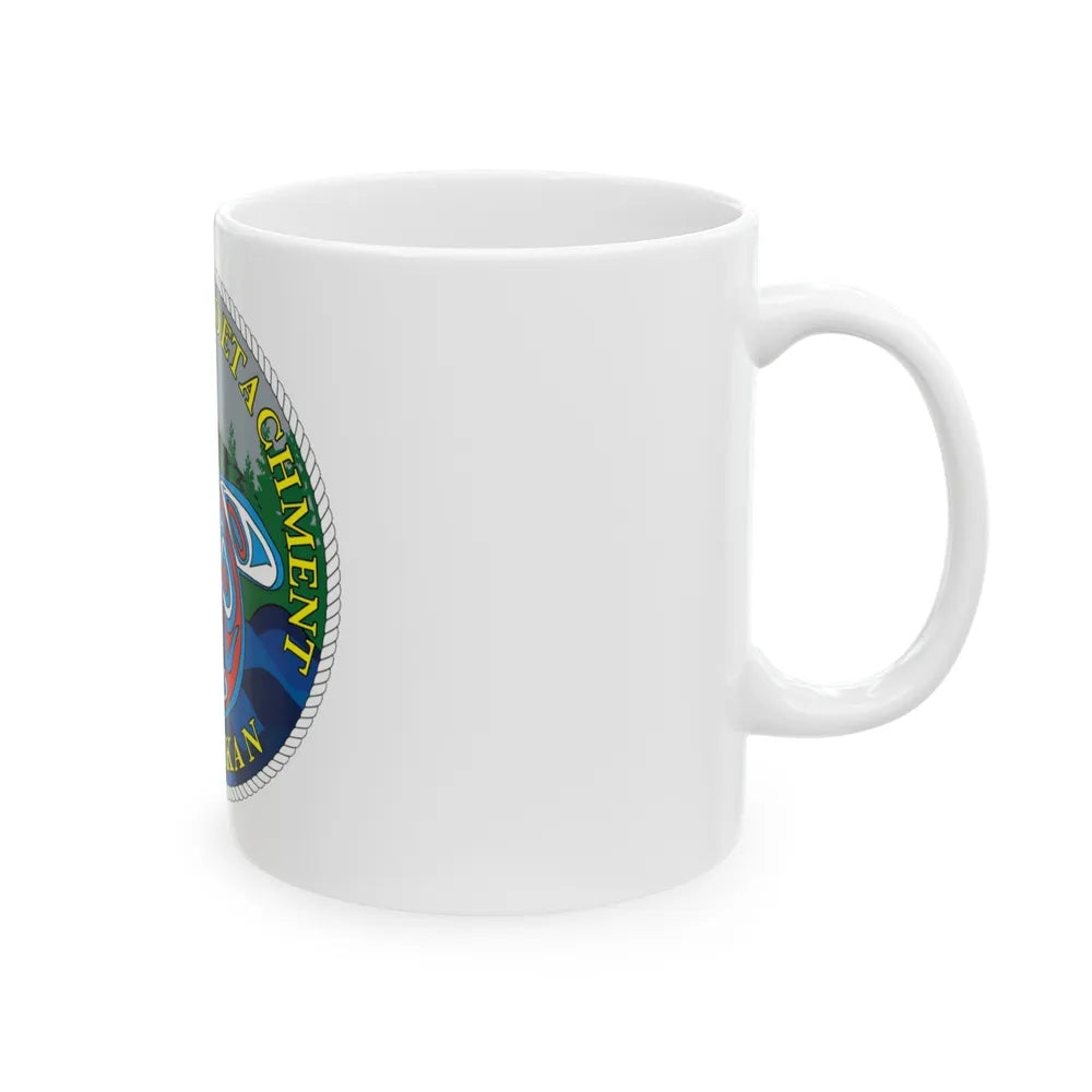 Marine Safety Detachment Ketchikan (U.S. Coast Guard) White Coffee Mug-Go Mug Yourself