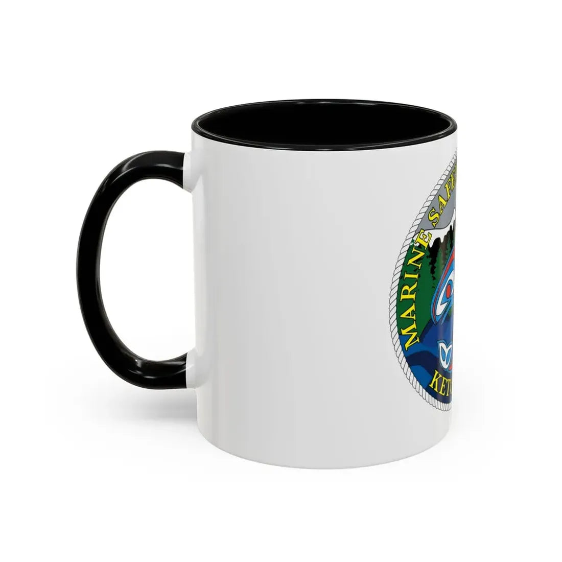 Marine Safety Detachment Ketchikan (U.S. Coast Guard) Accent Coffee Mug - Go Mug Yourself