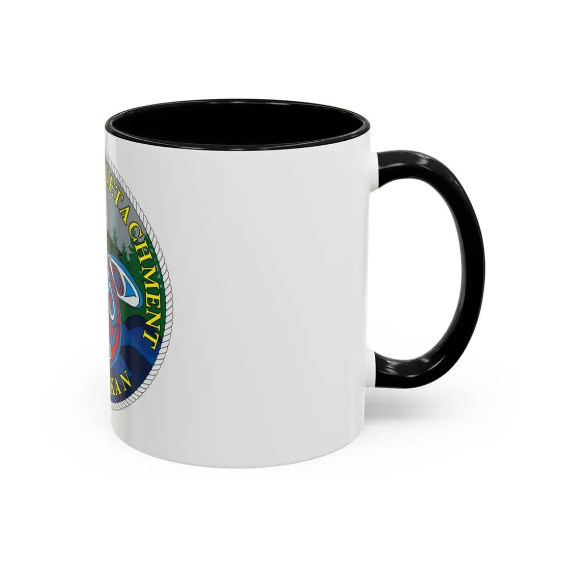 Marine Safety Detachment Ketchikan (U.S. Coast Guard) Accent Coffee Mug - Go Mug Yourself