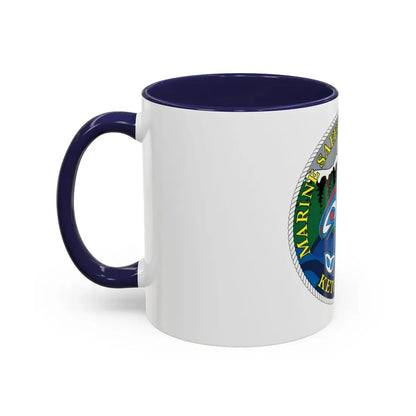 Marine Safety Detachment Ketchikan (U.S. Coast Guard) Accent Coffee Mug - Go Mug Yourself