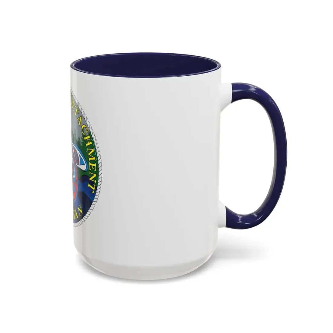 Marine Safety Detachment Ketchikan (U.S. Coast Guard) Accent Coffee Mug - Go Mug Yourself