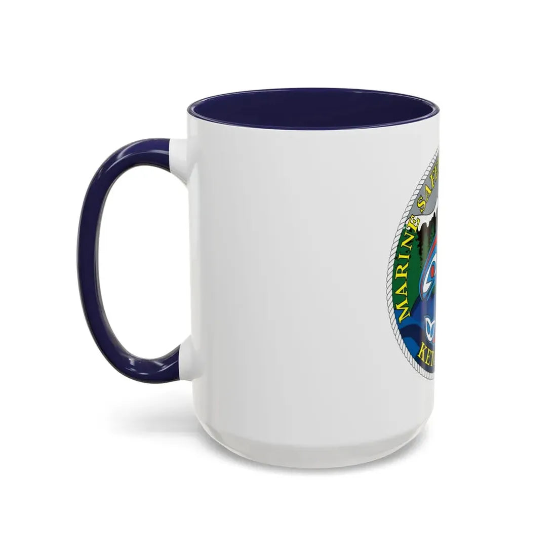 Marine Safety Detachment Ketchikan (U.S. Coast Guard) Accent Coffee Mug - Go Mug Yourself